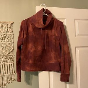 Old Navy Funnel Necked Cropped Micro fleece Sweatshirt